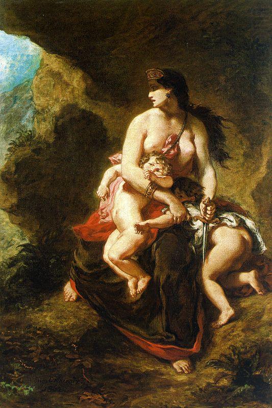 Eugene Delacroix Medea china oil painting image